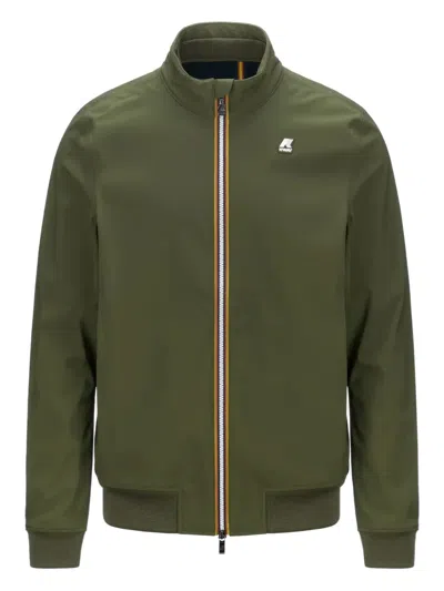 K-way Amaury Stretch Nylon Jersey Clothing In Green