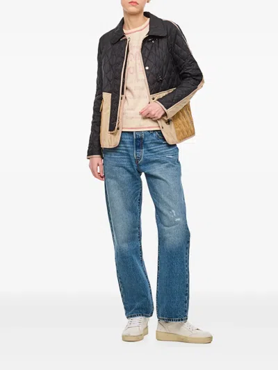 Fay 3-hook Jacket In Quilted Nylon