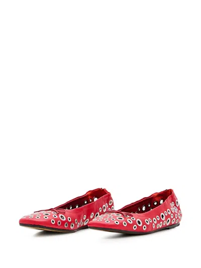 Golden Goose Women Amy Ballerina In Red