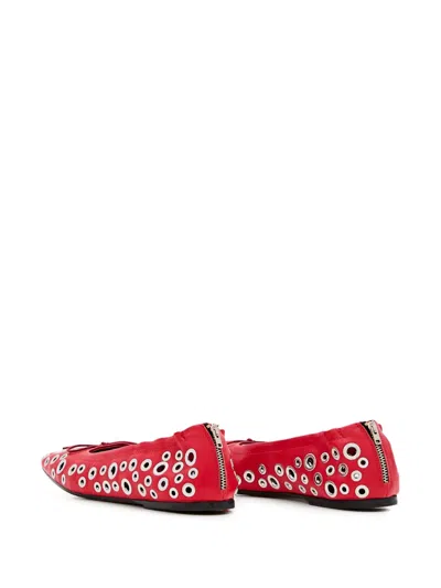Golden Goose Women Amy Ballerina In Red