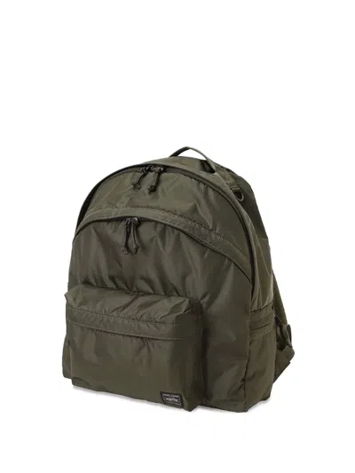 Porter-yoshida & Co . Double Pack Daypack Small Backpack In Green