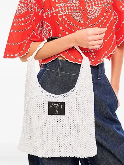 Plan C Mesh Shoulder Bag