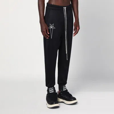 Champion X Rick Owens Black Prisoner Drawstring Joggers