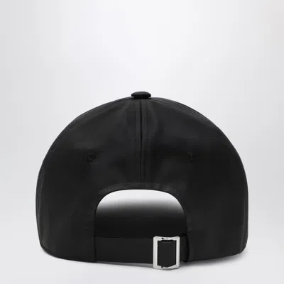 Champion X Rick Owens Black Baseball Cap In Nylon