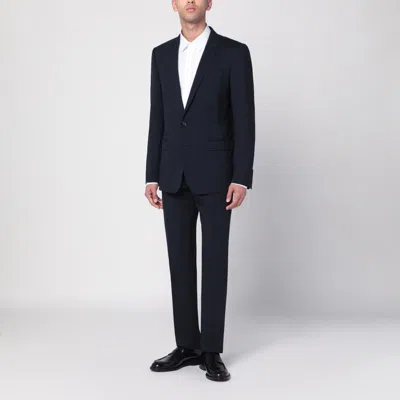Dolce & Gabbana Blue Single-breasted Virgin Wool Suit