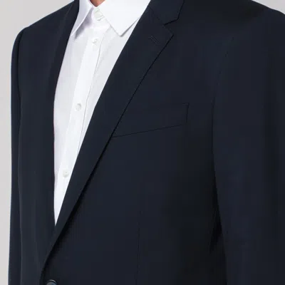 Dolce & Gabbana Blue Single-breasted Virgin Wool Suit