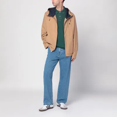 Polo Ralph Lauren Zippered Hooded Jacket With Side Pockets