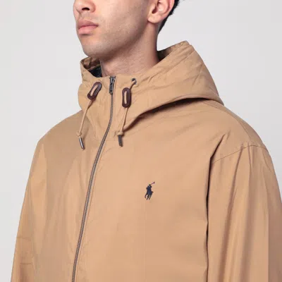 Polo Ralph Lauren Zippered Hooded Jacket With Side Pockets