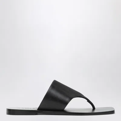 A.emery The Paton Sandals Black In Leather