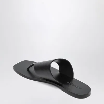 A.emery The Paton Sandals Black In Leather