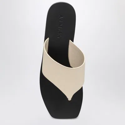 A.emery The Paton Sandals Ivory In Leather
