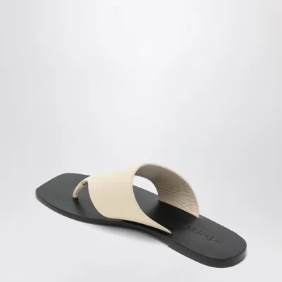 A.emery The Paton Sandals Ivory In Leather