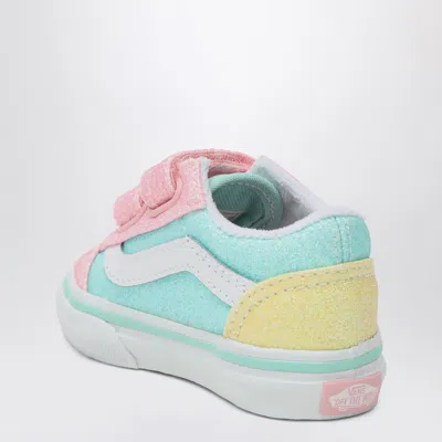 Vans Old Skool Pink/blue/yellow Glitter Sneaker