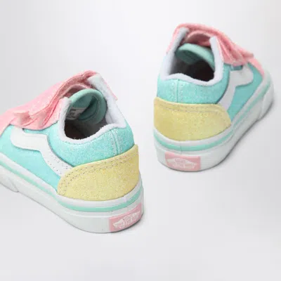Vans Old Skool Pink/blue/yellow Glitter Sneaker