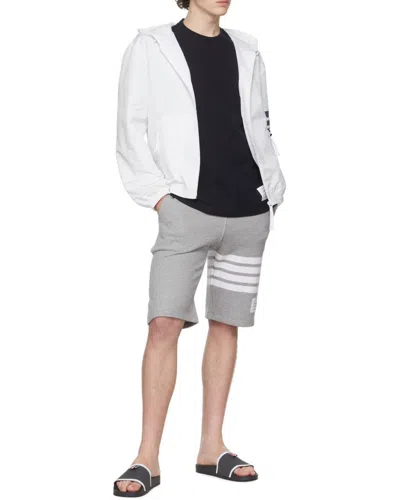 Thom Browne Molded Pool Slides In Black