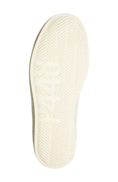 P448 John Perforated Leather Sneakers In White