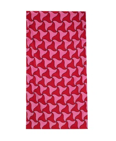 Bottega Veneta Ghost Abstract-pattern Beach Towel