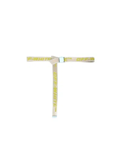Off-white Industrial Logo Belt In Multi