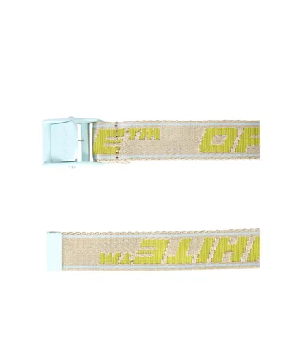 Off-white Industrial Logo Belt In Multi