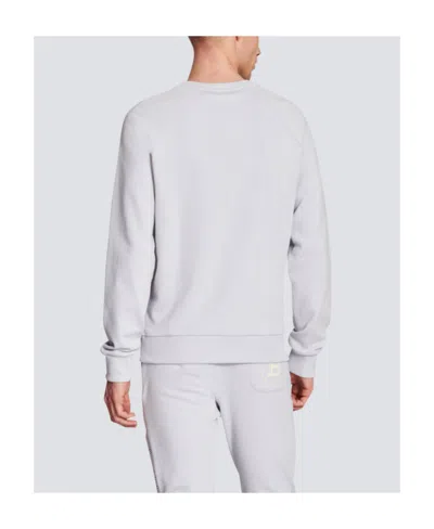 Balmain Cotton Printed  Logo Sweatshirt In White
