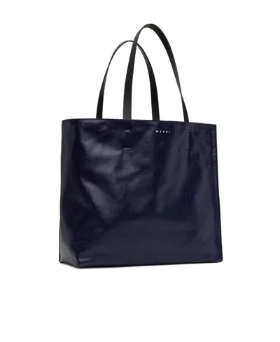 Marni Logo Print Tote Bag