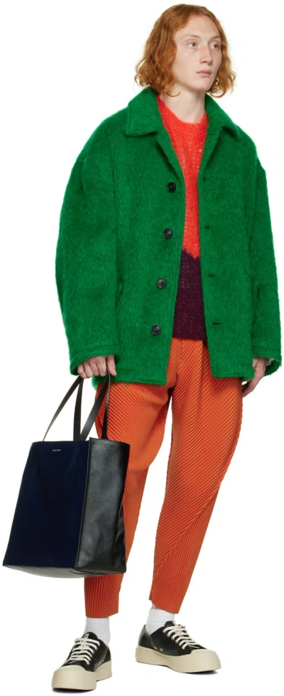 Marni Logo Print Tote Bag