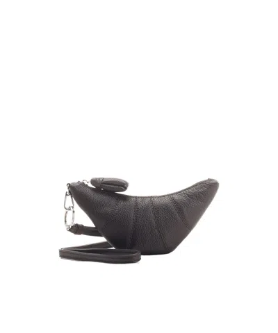 Lemaire Small Croissant Leather Purse