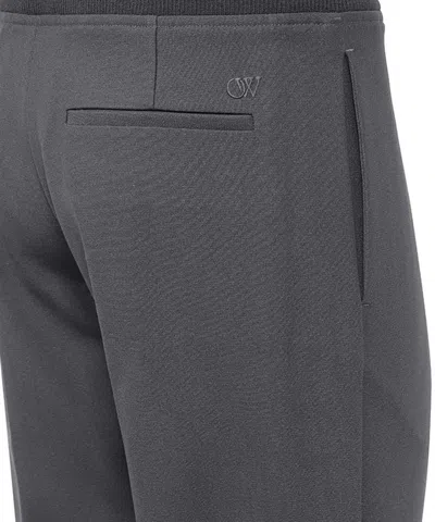 Off-white Multi-pocket Casual Pants In Gray