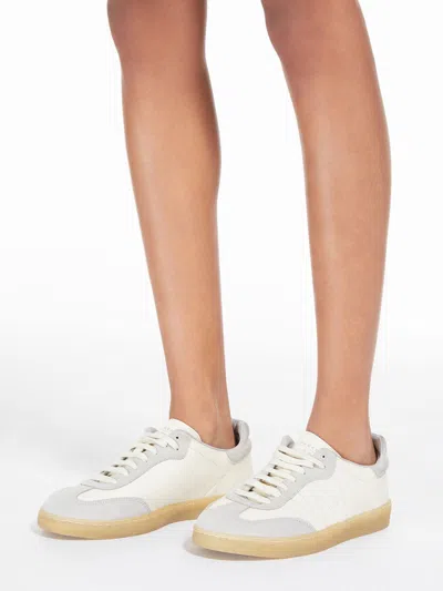 Weekend Max Mara Laced Sneakers In Gray