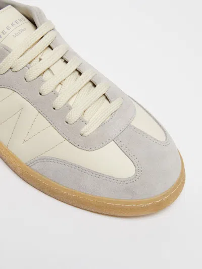 Weekend Max Mara Laced Sneakers In Gray