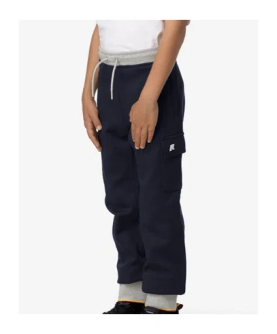 K-way Drawstring Sweatpants In Blue