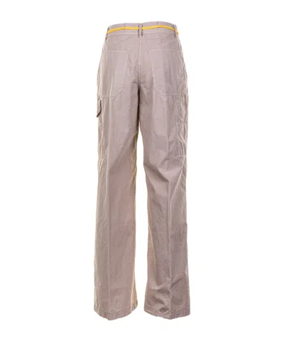 Aspesi Sand Trousers With Drawstring