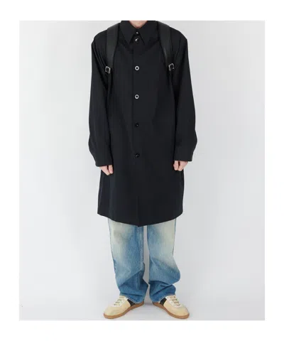 Jil Sander Logo-patch Backpack In Black