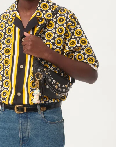 Valentino Bowling Shirt With Bulles Royales Print In Multi