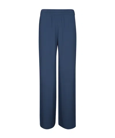 Incotex Blue Crepe Elastic Pants