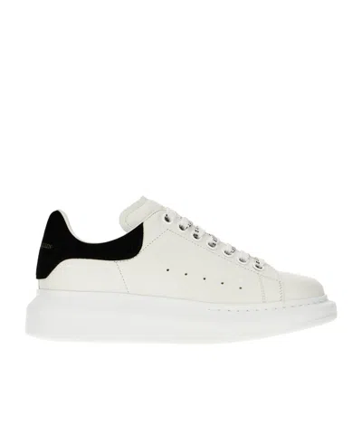 Alexander Mcqueen Alexander Mc Queen White And Black Oversized Sneakers In Neutral