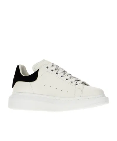 Alexander Mcqueen Alexander Mc Queen White And Black Oversized Sneakers In Neutral