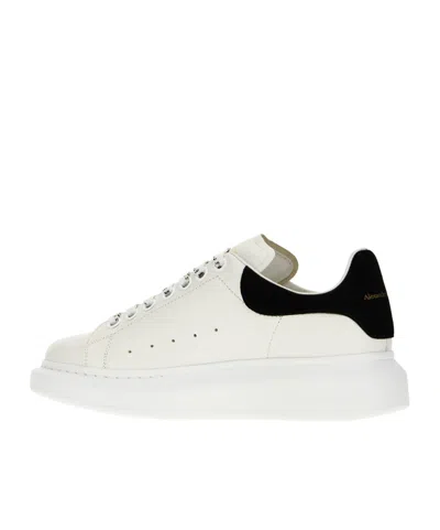 Alexander Mcqueen Alexander Mc Queen White And Black Oversized Sneakers In Neutral