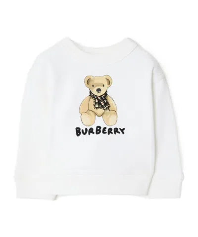 Burberry Thomas Bear Sweater In White