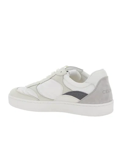 Celine Women Trainer Leather Sneakers In Multi