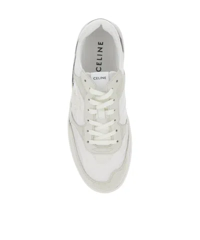 Celine Women Trainer Leather Sneakers In Multi