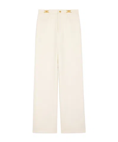Celine Triomphe Pants In Cotton Drill