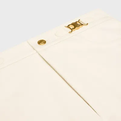 Celine Triomphe Pants In Cotton Drill