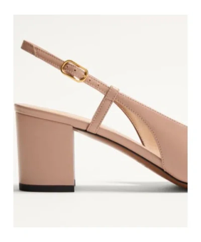 Valentino Garavani Valet Du Roi Tasseled Bow-embellished Two-tone Leather Pumps In Neutral