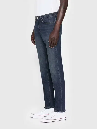Frame Belt-loop Jeans In Blue