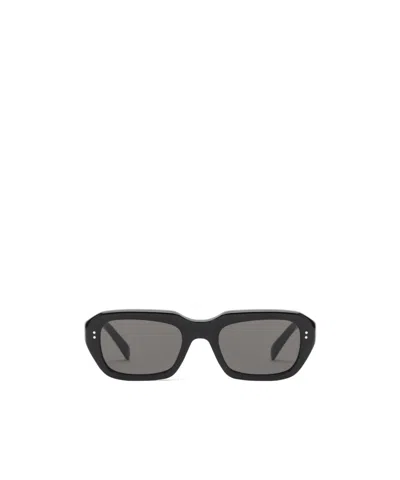 Retrosuperfuture Miles Rectangle Frame Sunglasses In Black