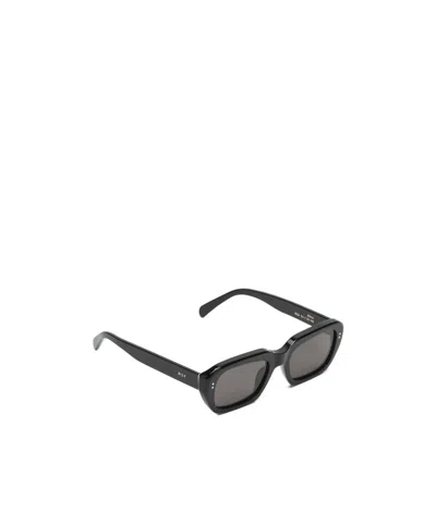 Retrosuperfuture Miles Rectangle Frame Sunglasses In Black
