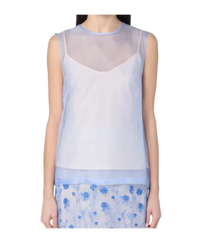 P.a.r.o.s.h Sorgente Silk Crewneck Top