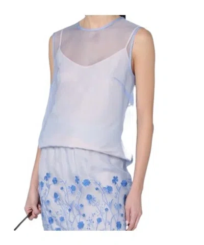 P.a.r.o.s.h Sorgente Silk Crewneck Top