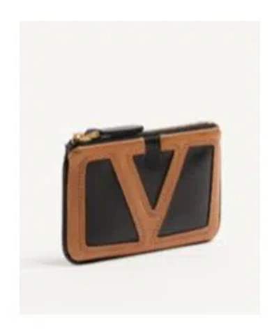 Valentino Viva Superstar Zip-fastening Leather Wallet